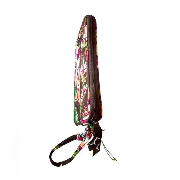 Vera Bradley NWT "English Rose" Zip Top Wristlet & Matching Magnifier Card - Picture 8 of 15